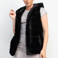 Faux Fur Collared Vest