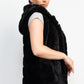 Faux Fur Collared Vest