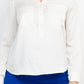 Button-down Pocketed Collared Top