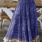 Ladies Casual Fashion Boho Print Skirt