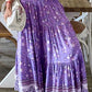 Ladies Casual Fashion Boho Print Skirt