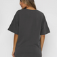 Women's solid color casual short-sleeved + shorts two-piece sets