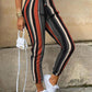 Women's Casual Lapel Buttoned Belt Cargo Jumpsuit